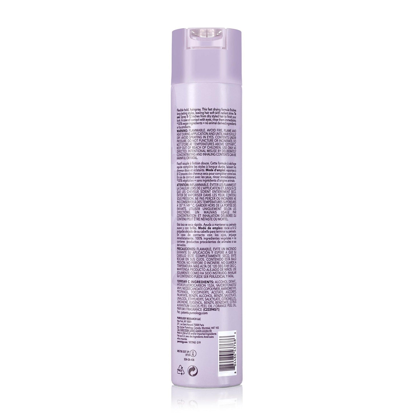 Style Protect Soft Finish Hairspray - Yazu Hair NZ