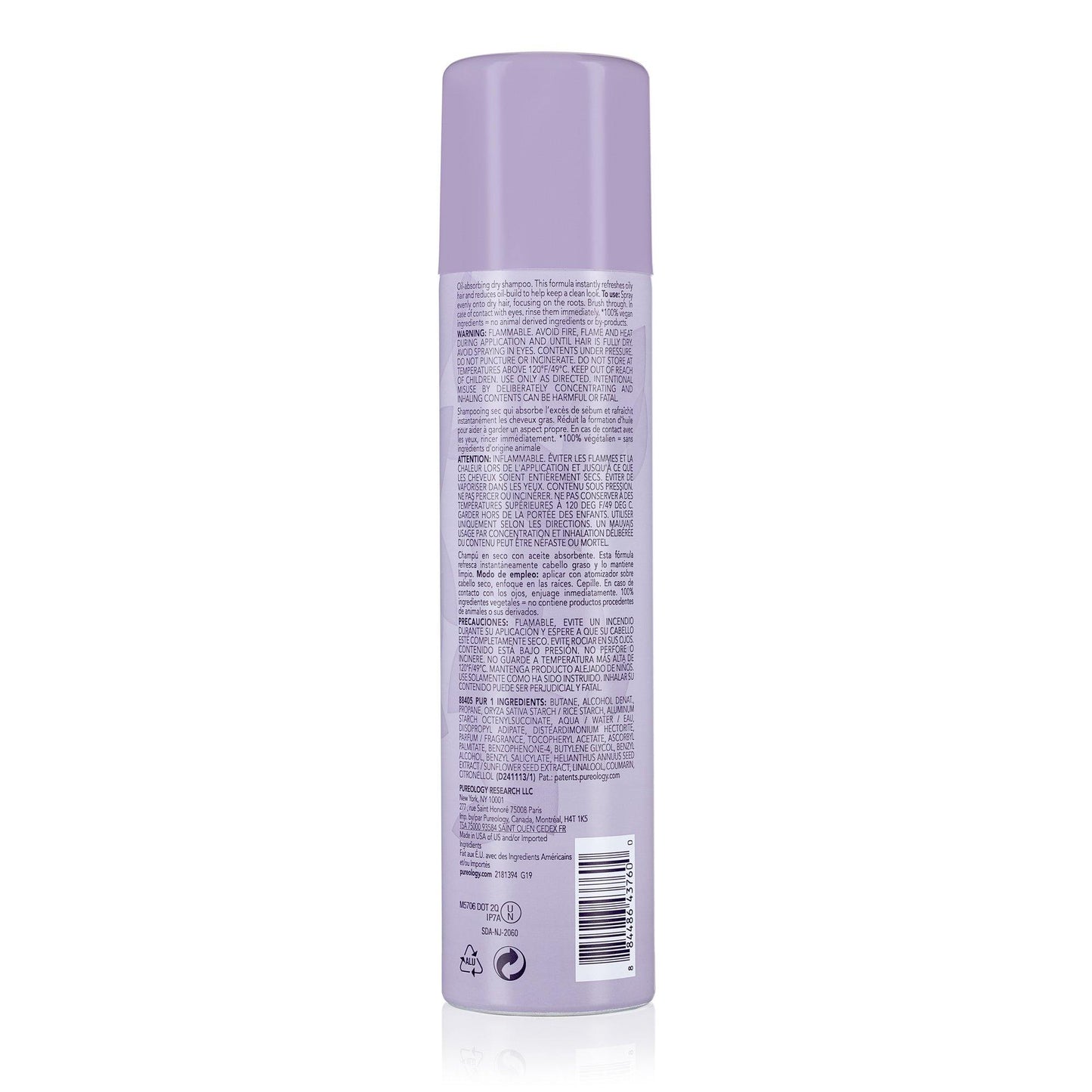 Style Protect Refresh & Go Dry Shampoo - Yazu Hair NZ